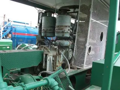 USED OILWELL S-856-10, (FORMERLY S-824-10) 5X8 TRIPLEX MUD PUMP PACKAGE