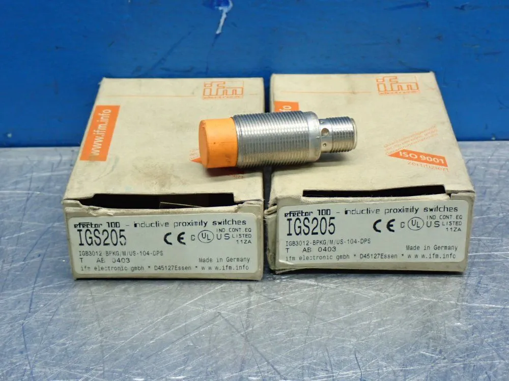 New | in-Stock IFM IGS205 Proximity Sensors Ohio US | HGR 24 #864397