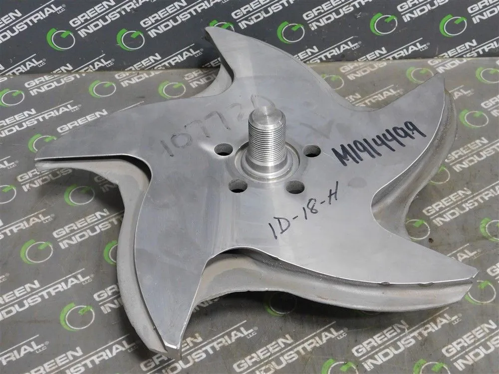 Unbranded 5 Vane Impeller 12.5 in OD 4.375 in W Used
