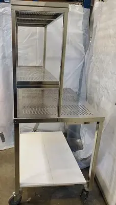 Stainless Steel Retractable Prep Station