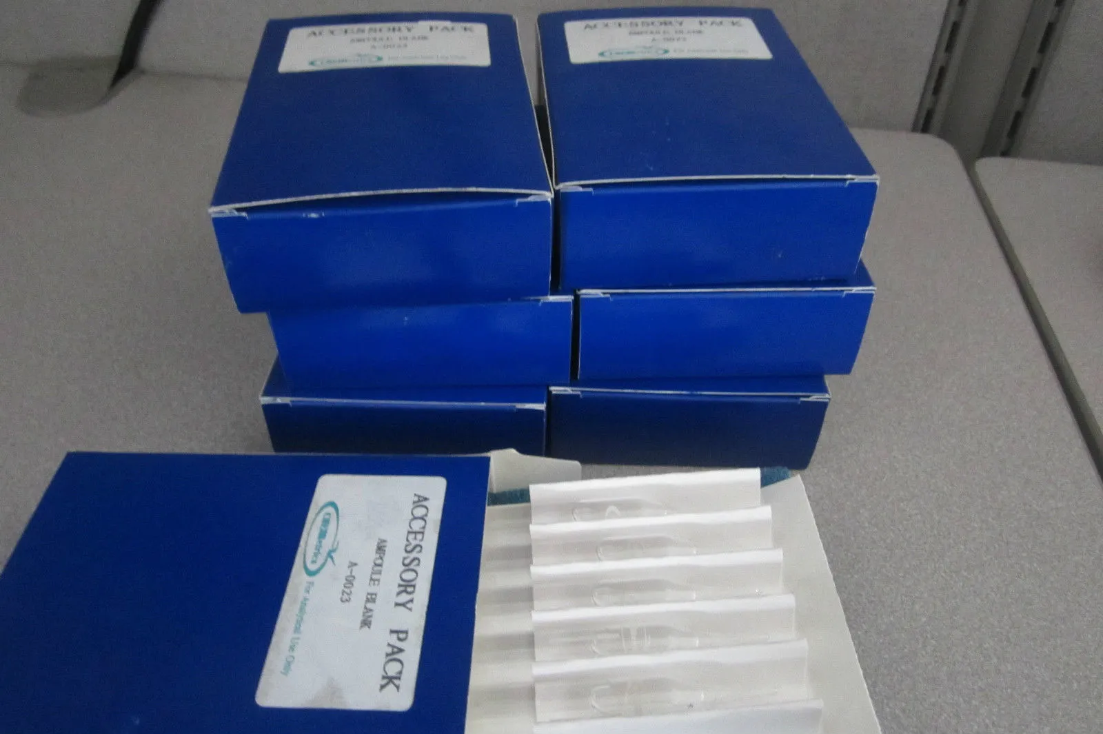 7 NEW CHEMETRICS A-0023 AMPOULE BLANK A0023
