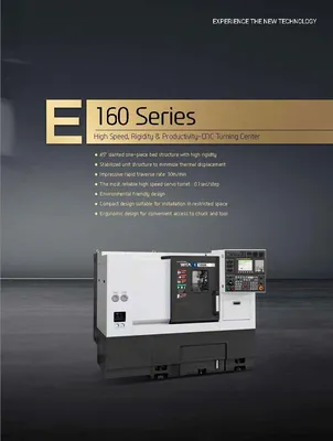 HYUNDAI WIA CNC MACHINE TOOLS E160A 2-Axis CNC Lathes | Hillary Machinery (2)