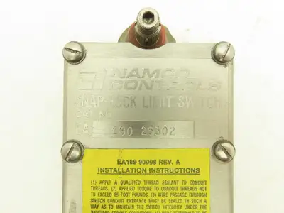 Namco Controls 180-25302 Snap Lock Limit Switch