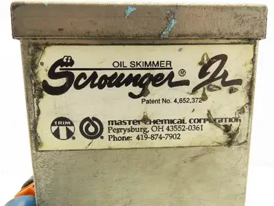 Master Chemical Scrounger Jr Tramp Oil Skimmer 1" Belt 115V