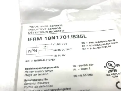NEW BAUMER INDUCTIVE PROXIMITY SWITCH QUASI-FLUSH MOUNT