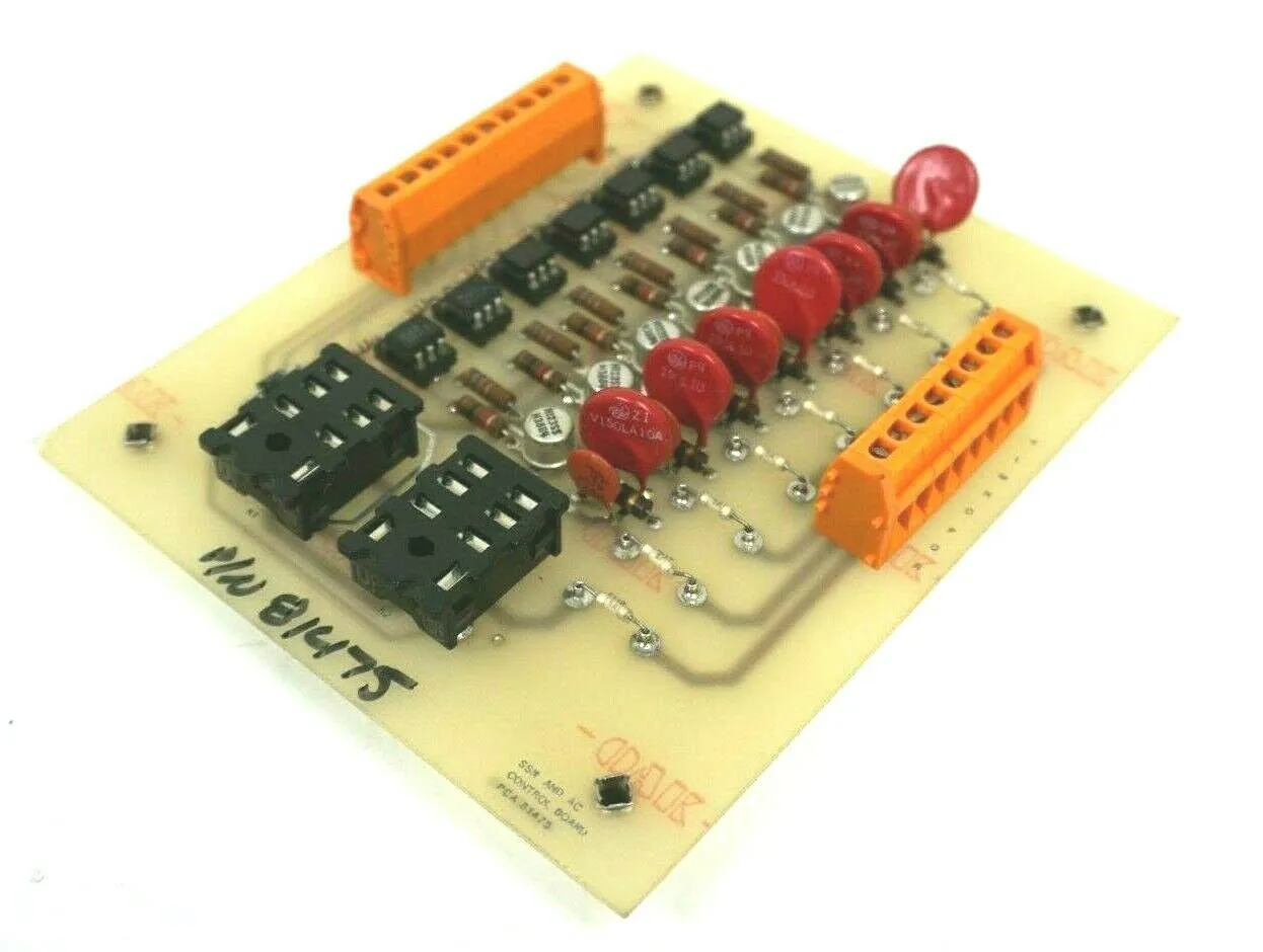 USED OAK PCA 81475 SSR AND AC CONTROL CIRCUIT BOARD