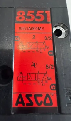 NEW ASCO WT8551A001MS DIRECT MOUNT VALVE 120/50-60