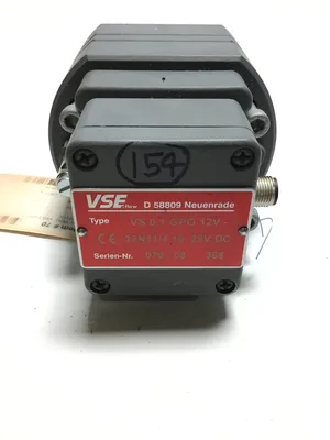 VSE VS0.1GPO12V Gear Flow Meter 10-28VDC