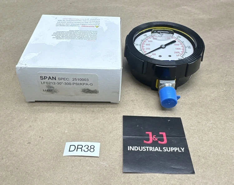 New | in-Stock SPAN LFS212-30”-300-PSI/KPA-G Air Pressure Regulators Indiana US | J&J Industrial Supply #911636