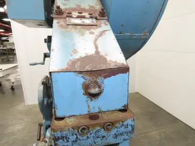 Buffalo 1/2 Mechanical Iron Worker UIW 50 Ton 3 HP 460V Shear Punch Cutter