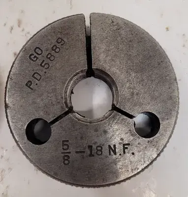 USED TAFT-PIERCE THREAD RING GAUGES