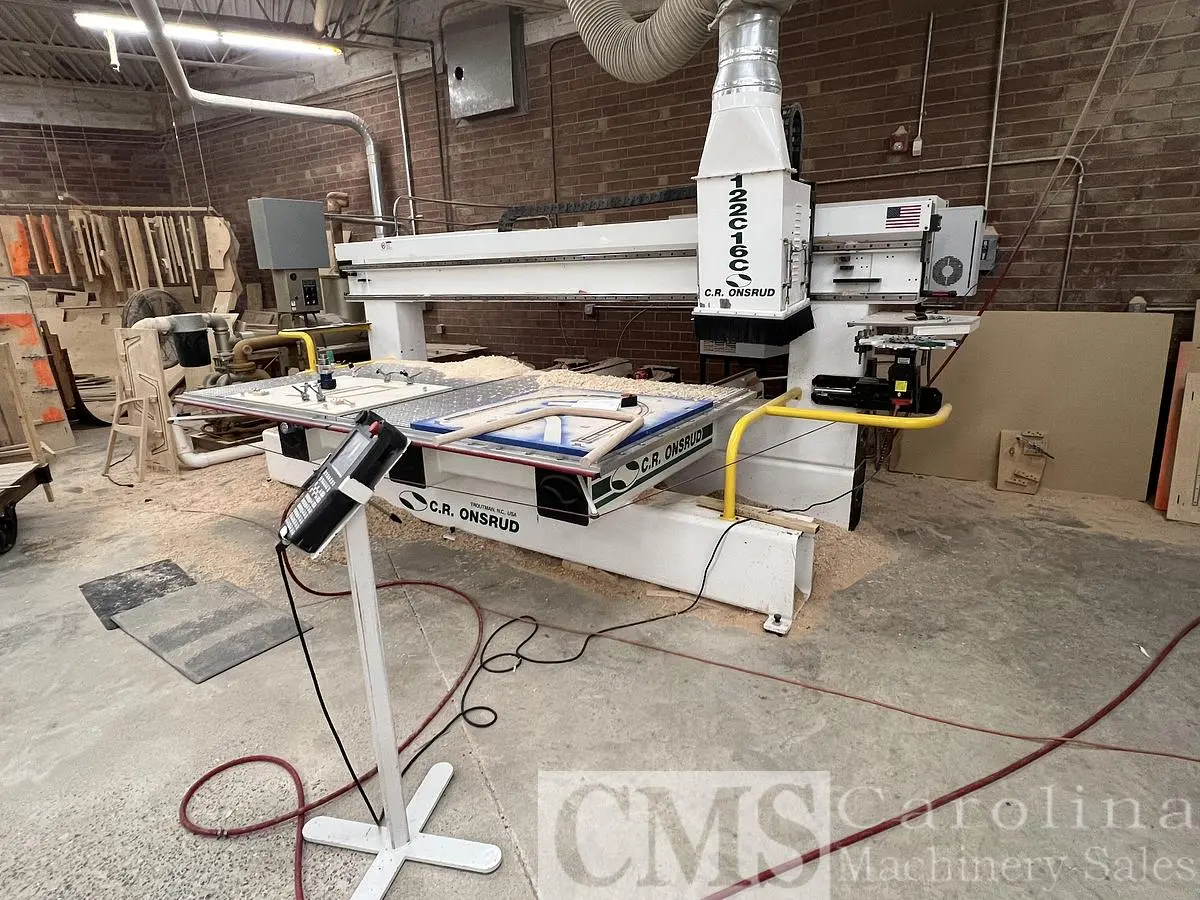 Used 2007 CR ONSRUD MODEL 122C16C 5X10 CNC ROUTER CNC Routers North Carolina US | CAROLINA MACHINERY SALES #1427356