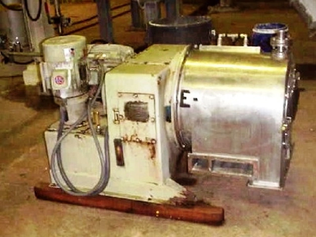 Siebtechnik Tema SHS 352 ZK pusher centrifuge, 316SS.