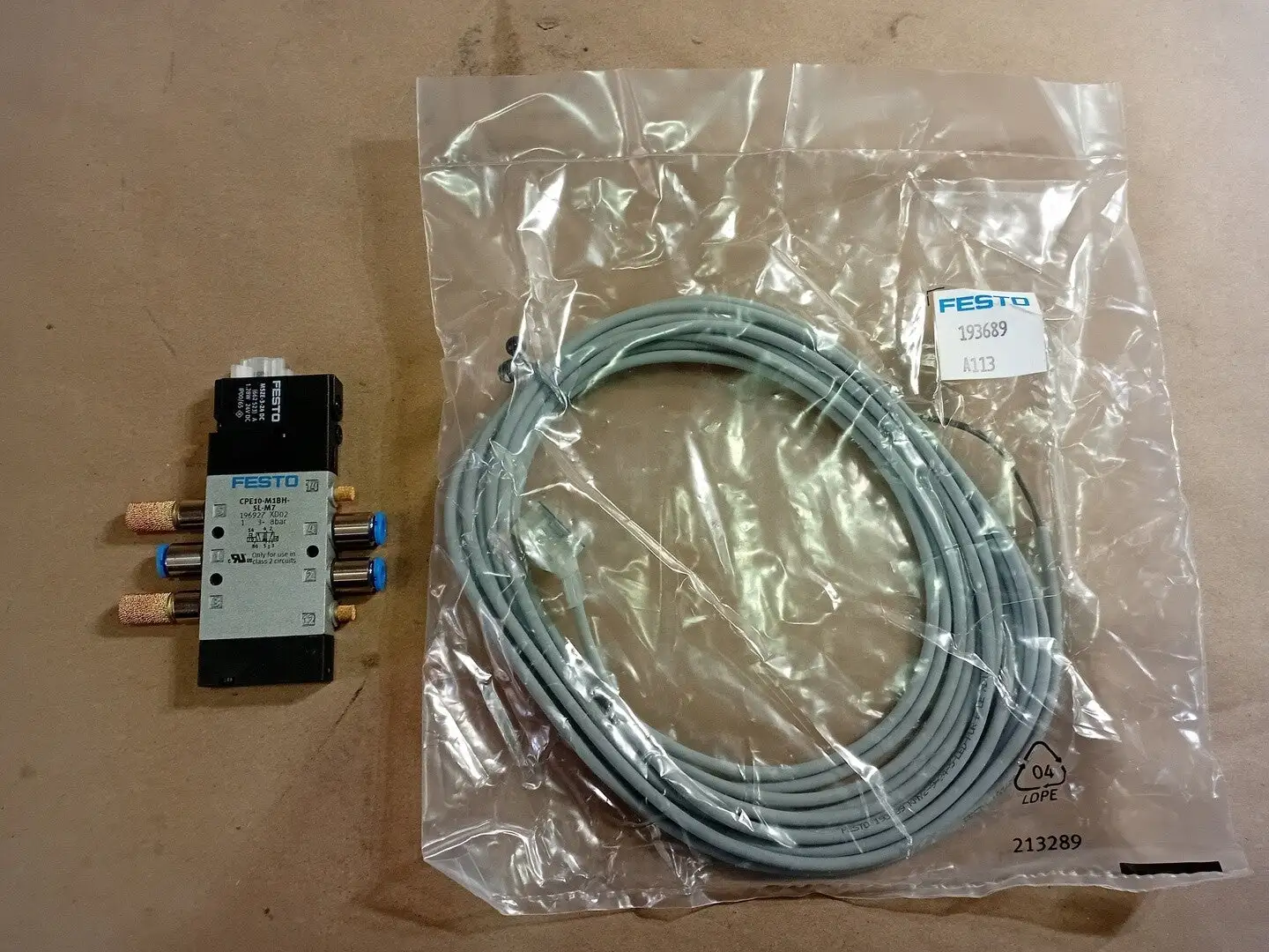 NEW FESTO CPE10-M1BH-5L-M7