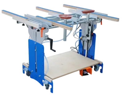 Barth VakuuCar Assembly table