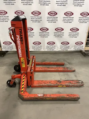 Interthor LX515514 42” Manual Pallet Jack/Truck Stacker 2200lbs 32” Max Height