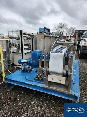 USED Westech 6 Sq. Ft. Westech Belt Vacuum Filter Skid