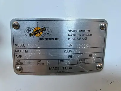 Used 2018 MIDWESTERN INDUSTRIES, INC. MR24S4-4 Sweco Screens | Perry Equipment #454459