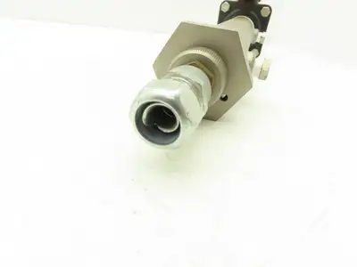 Foxboro BS806AN Poly Ball Valve Flow Chamber Sensor Tube 1.5"npt