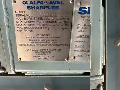 USED SHARPLES P-3000
