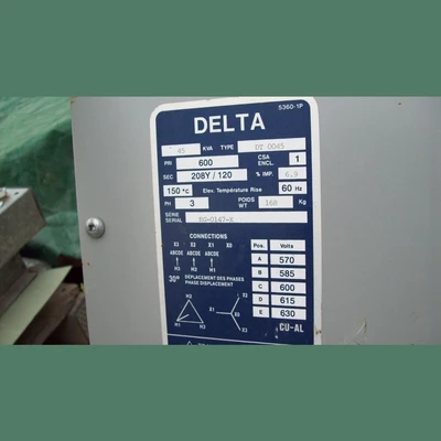 45 KVA Delta Transformer for Sale