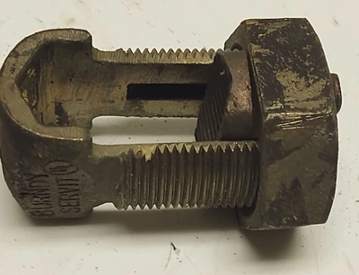 (Lot 4) Bronze 3/0- 500  SPLIT BOLT NUT WIRE ELECTRICAL CABLE CLAMP CONNECTORS