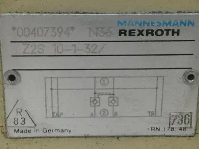 USED MANNESMANN REXROTH Z2S10132