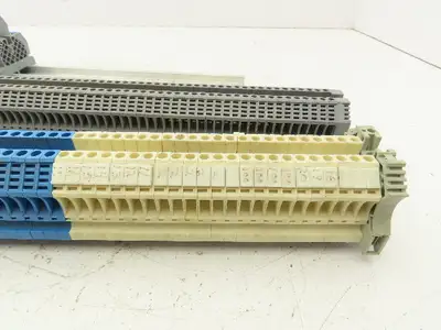 Morsettitalia Terminal Block Fuse DIN Rail 600V 30A 24-10AWG Lot of 162