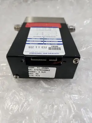 TYLAN 2900 SERIES MASS FLOW FC-2900V RANGE: 500 FCCM