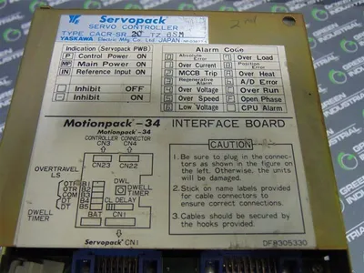 Yaskawa CACR-SR20TZ0SM Servopack Servo Controller CACR-SR20TZ6SM Used