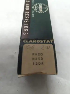 New | in-Stock CLAROSTAT RA20NASD150A Miscellaneous Equipment (Electrical & Power) | Surplus Asset Holdings #1200700