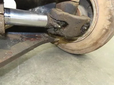 Hyster E30Z Forklift Dual-Wheel Steer Axle Assembly