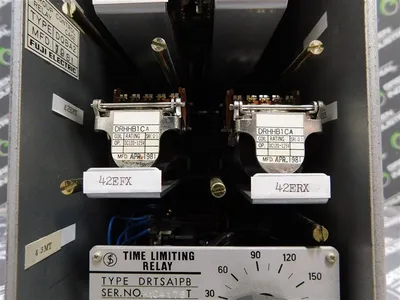 Fuji Electric DRTSA1PB Time Limiting Relay 15-180s Type DQBA2 DRKHB1HB Used