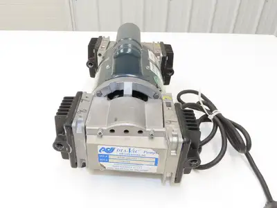 Air Dimensions R254-BT-AA1 Dia-Vac Diaphragm Pump R-Series High Vacuum Quad Head