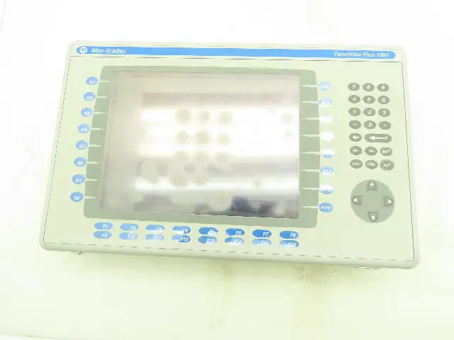 Allen Bradley 2711P-B10C4A1 PanelView Plus 1000 HMI Ser A Screen Wear