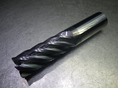 Monster 1" 6 Flute Carbide CR LG Endmill 1" Shank .045" R 292-401265 (LOC584)