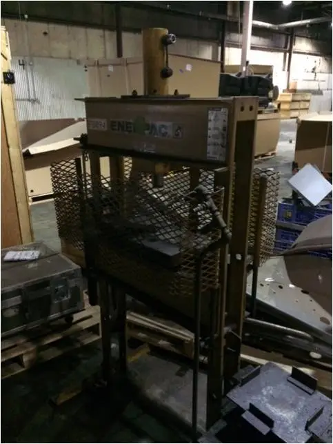 Used ENERPAC NO TAGS Hydraulic Presses Minnesota US | INTER-PLANT SALES #343823