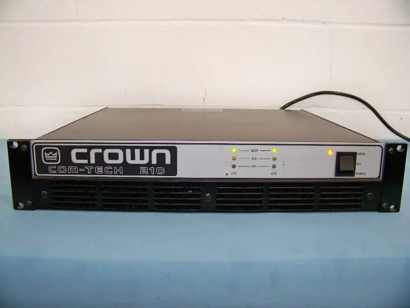 Crown COM-TECH 210 Power Amp / Amplifier