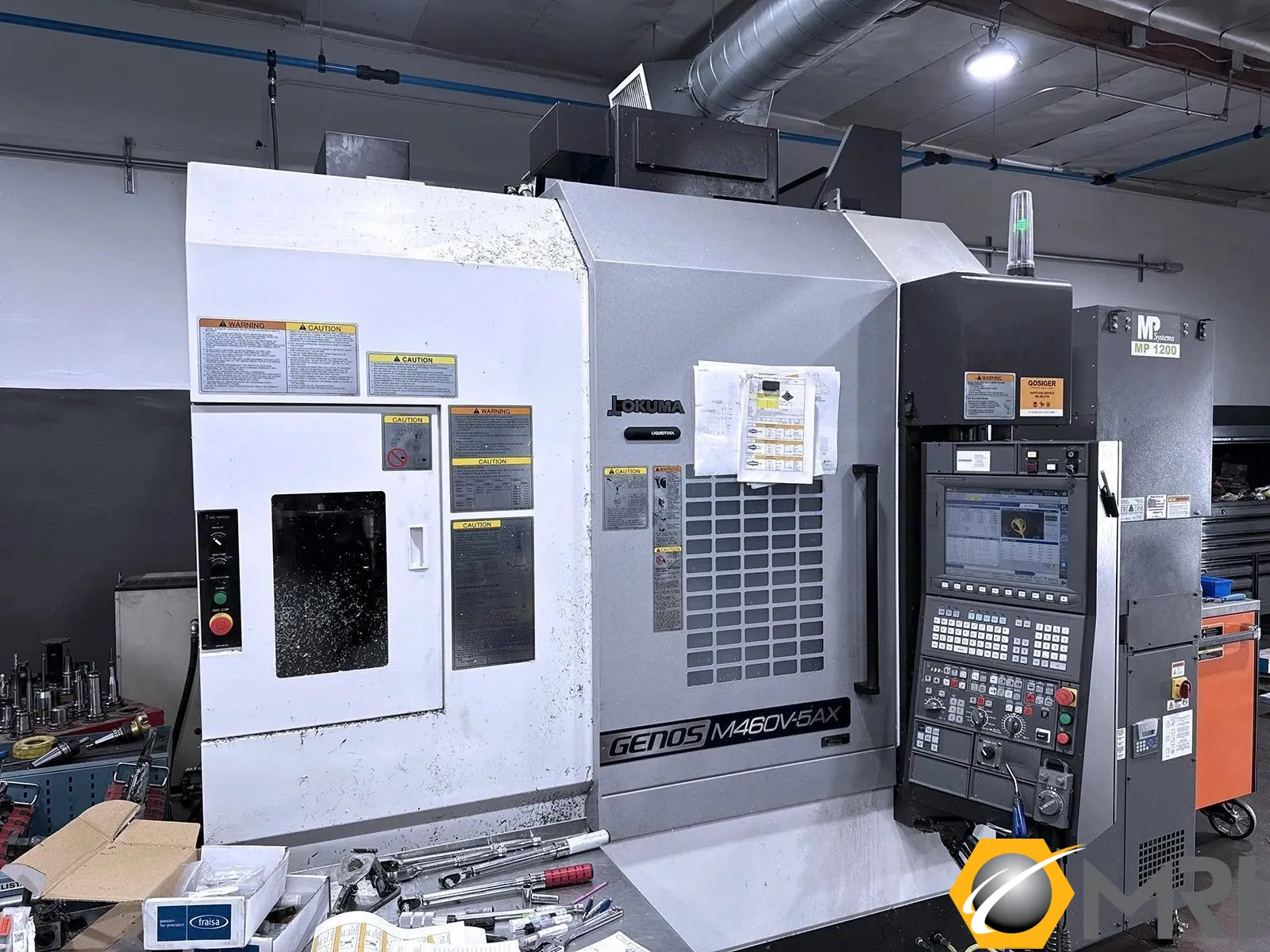 2019 OKUMA GENOS M460V - 5AX 5 Axis Vertical Machining Center | JS 7612682