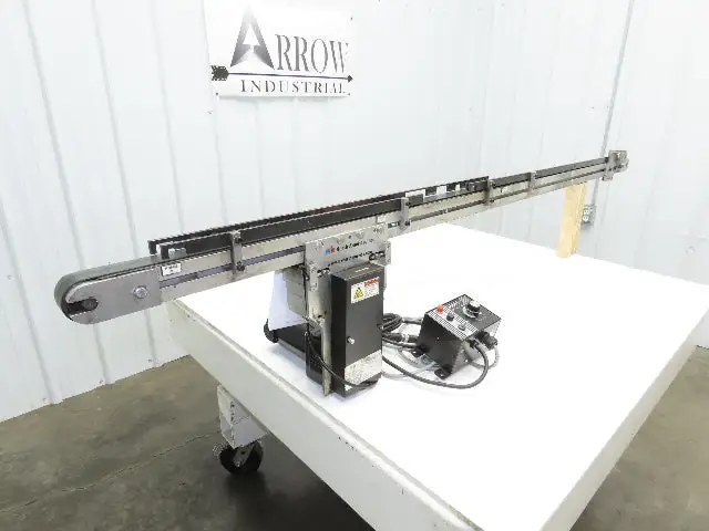 MK North America GUF-P 2000 50mm x 2020mm Belt Conveyor 115V Variable Speed READ