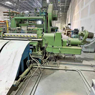 60" x 0.135" x 40,000# Paxson Cut To Length Line