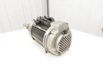 Hyster 8813389 Forklift Hydraulic Motor 48V & Pump 8811653 Removed From E80XN