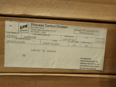 Used _UNKNOWN_ _UNKNOWN_ Meters - Misc Ohio US | Aucto #1396846