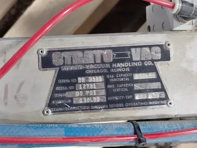 USED STRATO VACUUM HANDLING CO. 12731