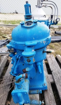 (4) Alfa-Laval MAB 104B-24-60 oil purifiers, SS.