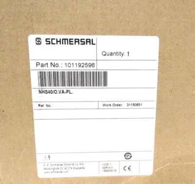 NEW SCHMERSAL NHS40/O.VA-PL.