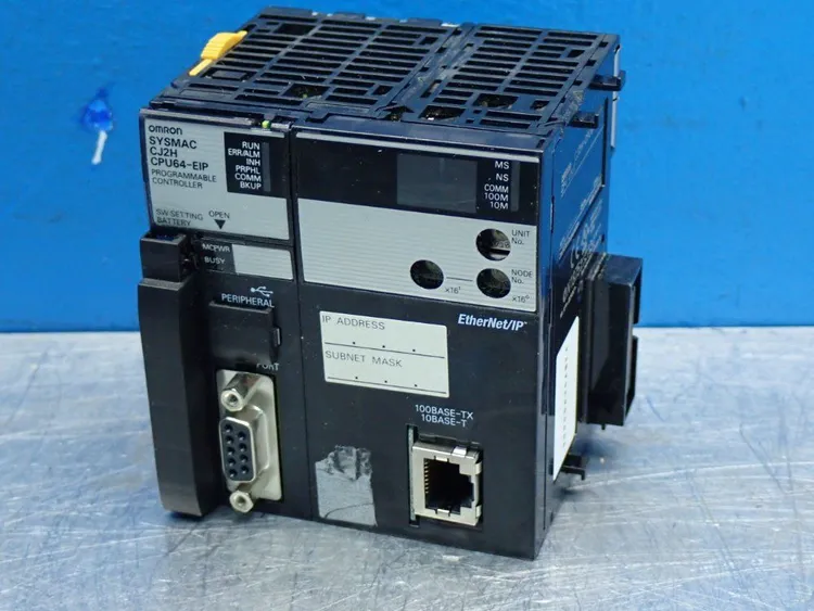 Used OMRON CJ2HCPU64EIP Input / Output Modules | HGR 24 #747923