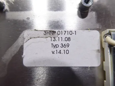ABB 3HNP 01710-1 Teach Pendant Keypad and Display Assembly v 14.10 Used