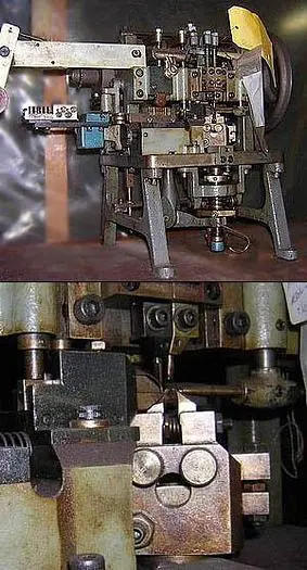 8727 Used Ruf Type Double Cable Chain Making Machine