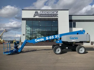 New | in-Stock 2025 GENIE S-65 XC TELESCOPIC BOOM LIFT Telescopic Boom Lifts Alberta CA | Adcock Equipment #1418142